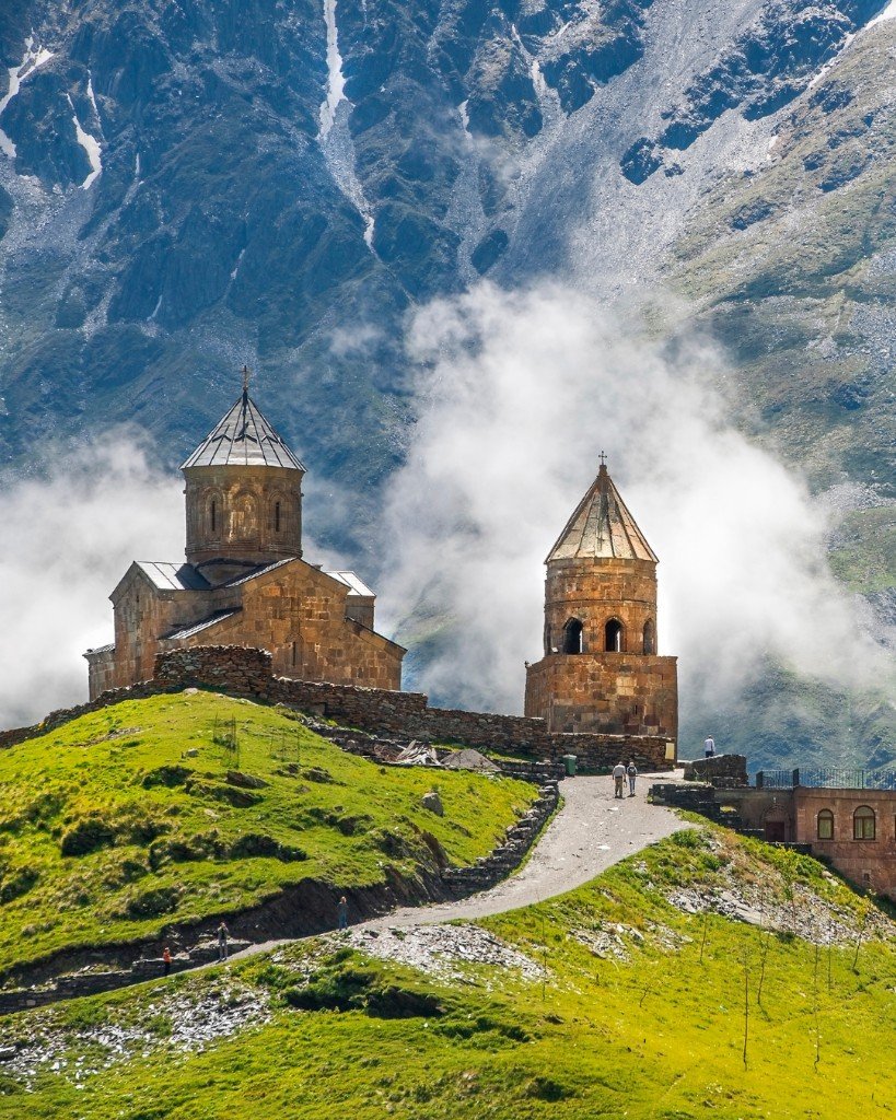 Gergeti Trinity Church, Kazbegi, Georgia